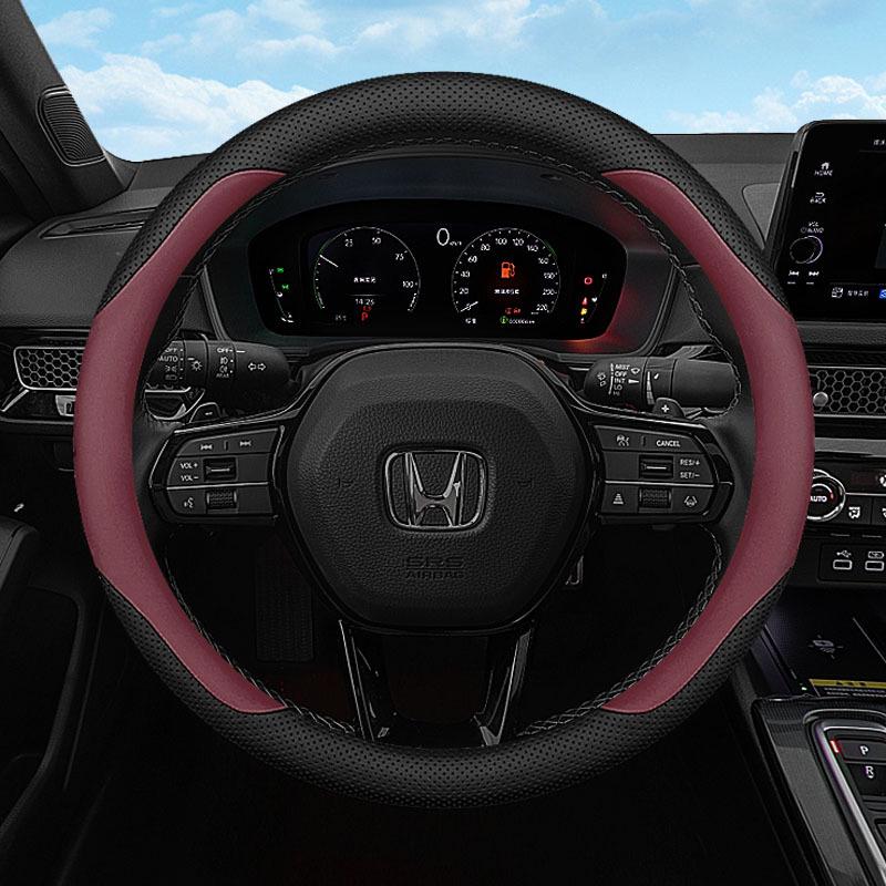 Honda eNS1 NP1 Steering Wheel Cover: Nappa Leather, Wear-Resistant, Ultra-Thin, All-Season Universal. 38 cm