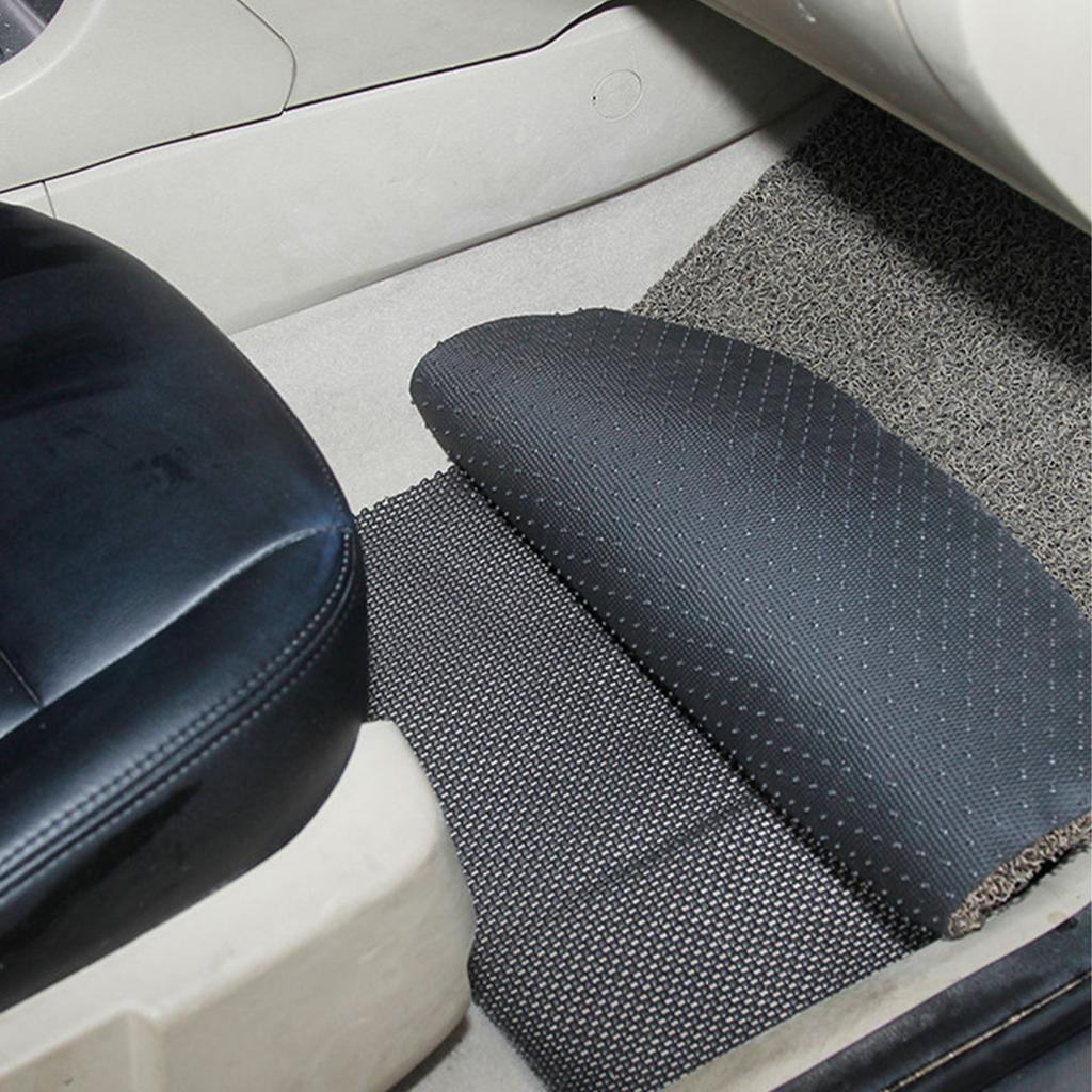 150 X 50cm Car Anti Slip Mat PVC Anti Slip Multifunctional Black Floor Protector Carpet for Trunk