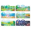 Early Childhood Education Scene Sticker Book Focus Cultivation Quiet Sticker Book Enlightenment Puzzle Cognitive Sticker Book