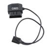 48cm 18.9in OBD Power Adapter Cable with Switch Button ACC Mode Low Voltage Protection for Dash Camera Phone Charging