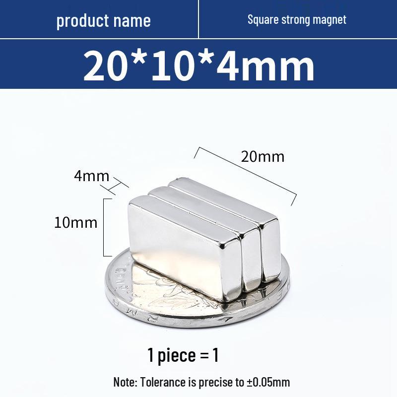 N52 Neodymium Iron Boron Square Magnet – Strong Rare Earth Permanent Magnet