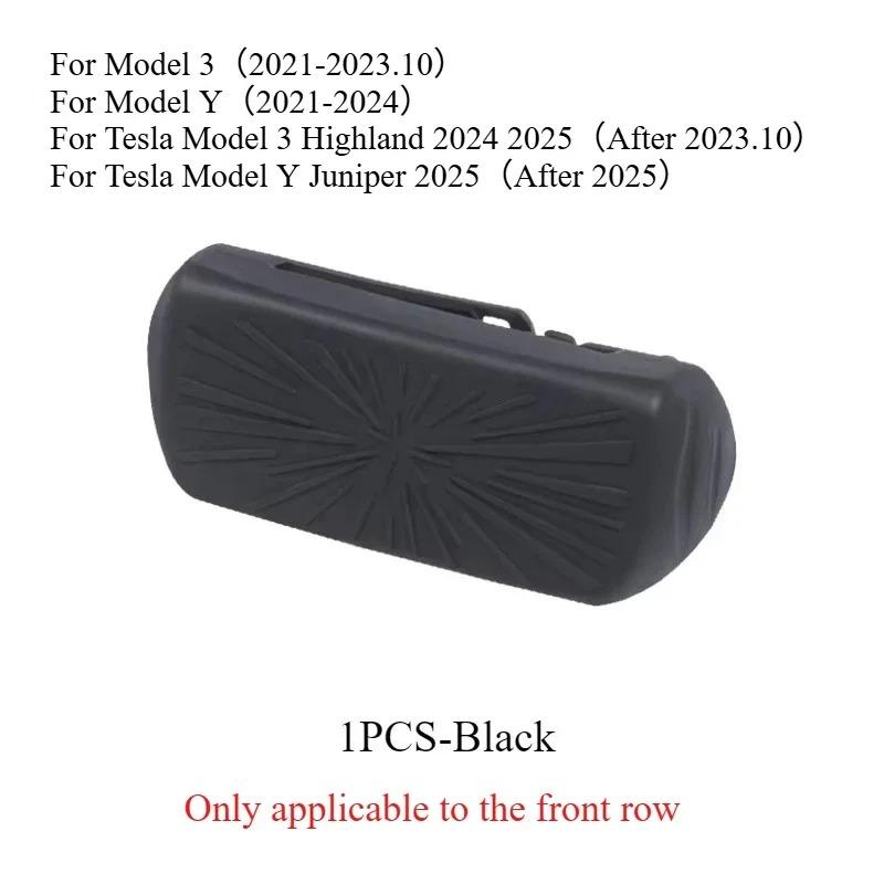 For Tesla Model 3/Y Juniper 2025 Seatbelt Buckle Protective Cover Silicone Collision Avoidance Car Safety Belt Clip Accessories