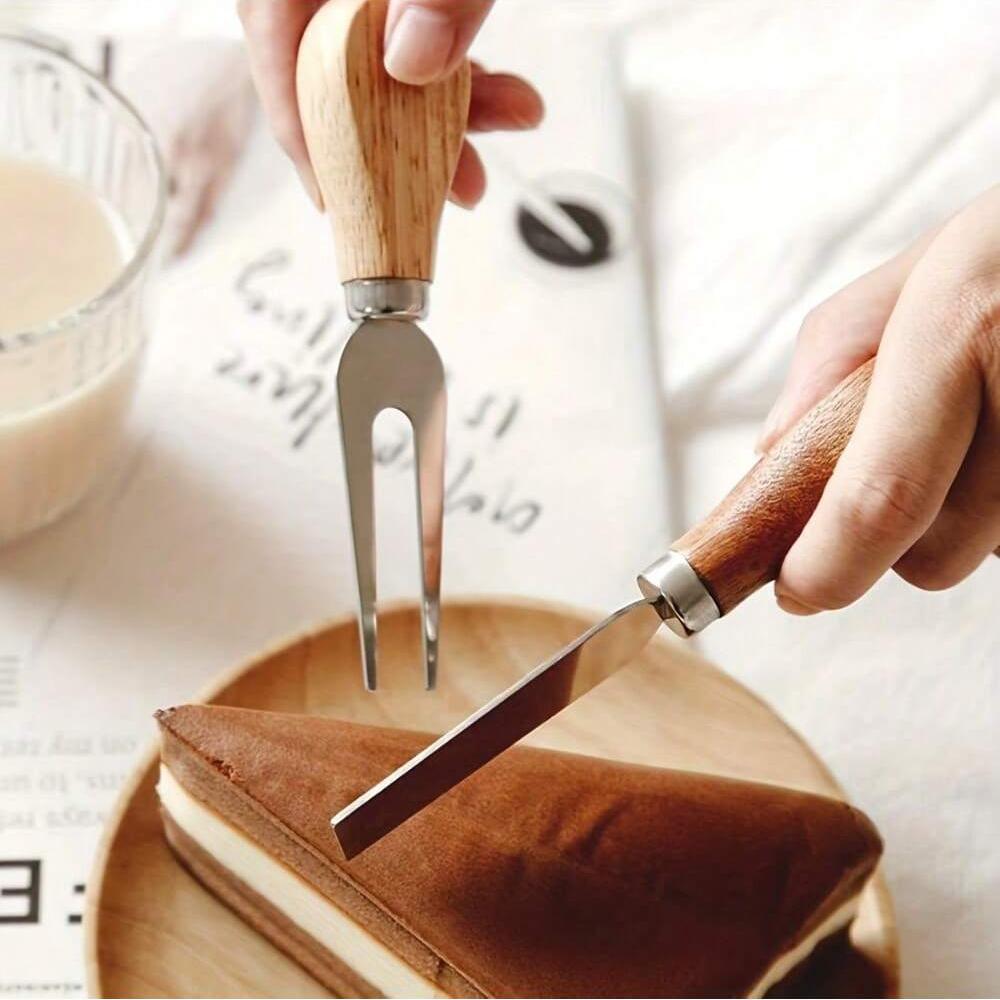 Edelstahl Käsemesser Enthält Schneider Messer Gabeln Streicher zum Servieren Backen Buttermesser Spatel Schmale Hobel Messer