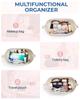 BAGSMART Makeup Storage Cosmetic Storage Makeup Multifunctional Makeup Brush Storage Wash Travel Accessories Storage Large Business Pink Pouch, Pouch,