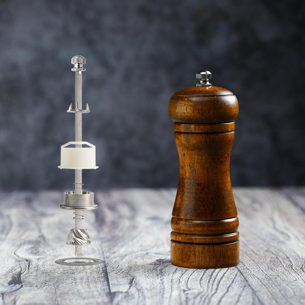 Edelstahlkern mit Stiel Küchenpfeffer-Mühle Mahlwerk Teile Gadgets