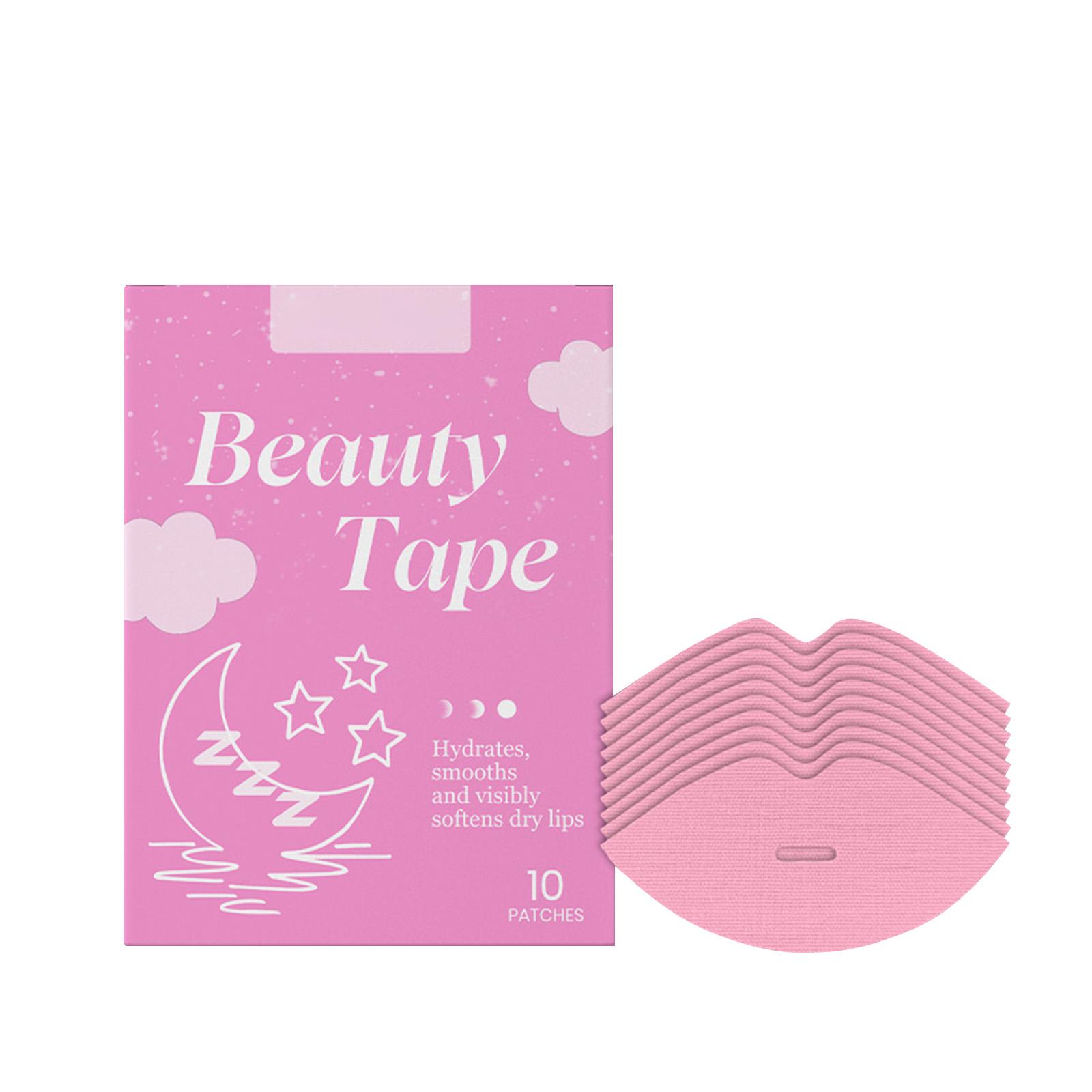 

10 шт. Увлажняющая/разглаживающая маска для губ, маска для сухих губ и морщин, гелевая маска, патч для ухода за губами(5мл) One Size белый