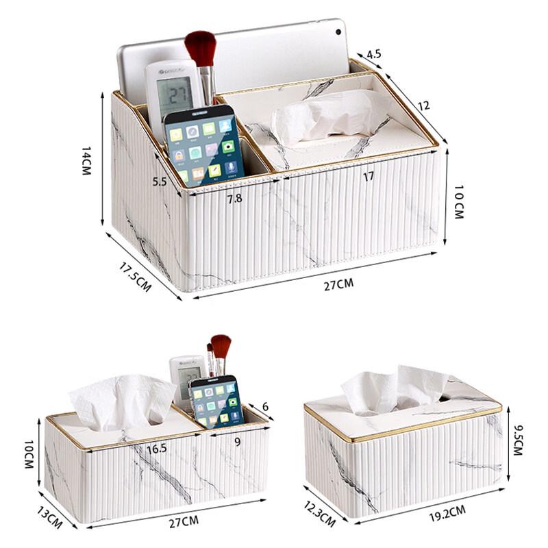 Yuzhuxun Luksusowe Skórzane Pudełko na Chusteczki