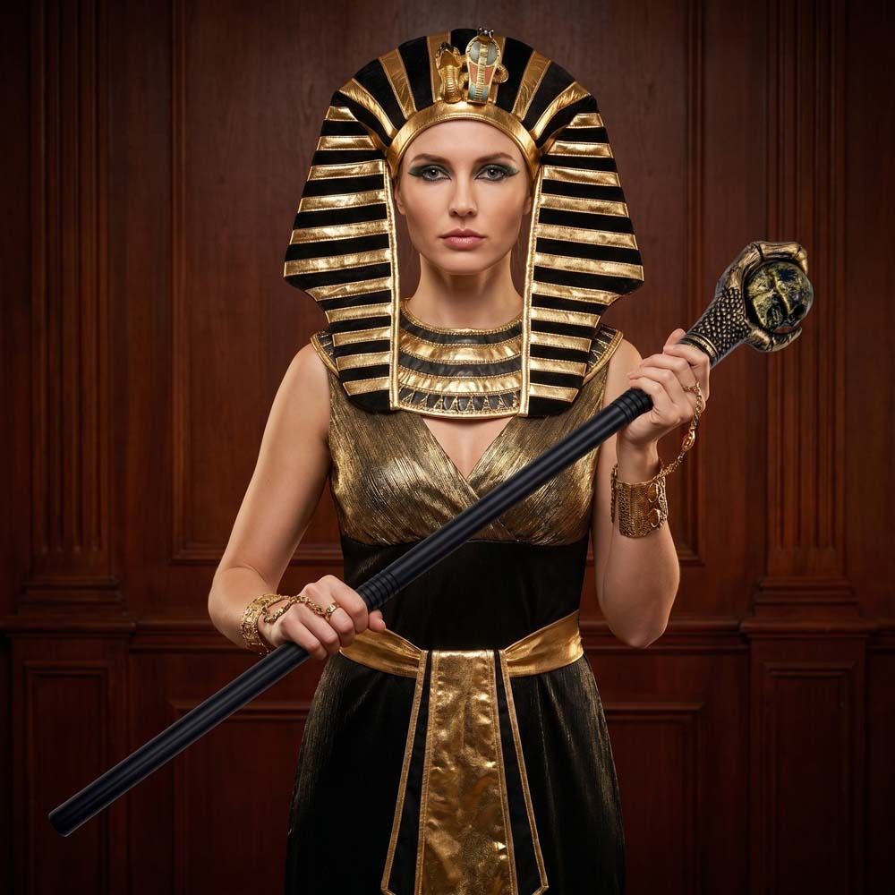 Plastic Halloween Scepter Role Play Kids Costume Cane Magician Pharaoh Claw Scepter  Party Props