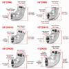 Durable 304 Stainless Steel Elbow Fittings 90 Degree BSPT Female Pipe Fittings 1/8" 1/4" 3/8" 1/2" 3/4" 1" NPT Fittings