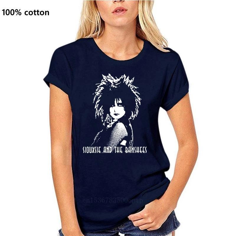 Ny Siouxsie And The Banshees Retro Musik Punk 80-tals T-shirt