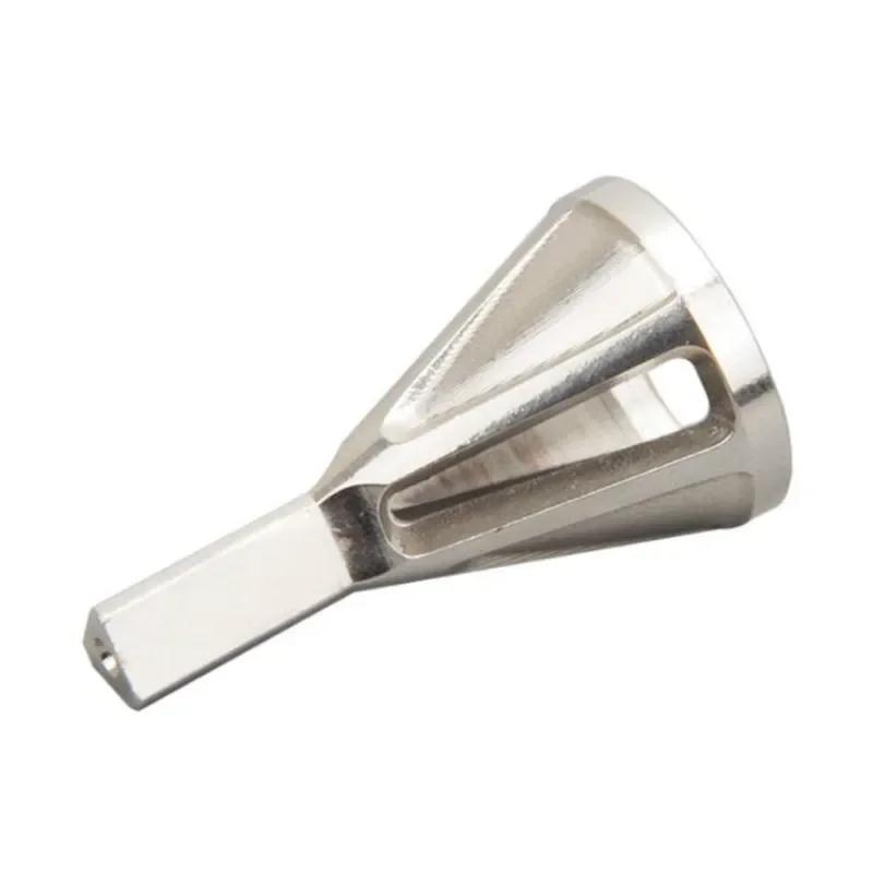 Tire Repair Deburring Tools Stainless Steel External Chamfer Tool Drill Bit Remove Burr Silver Motorcycle Car Repair Tool