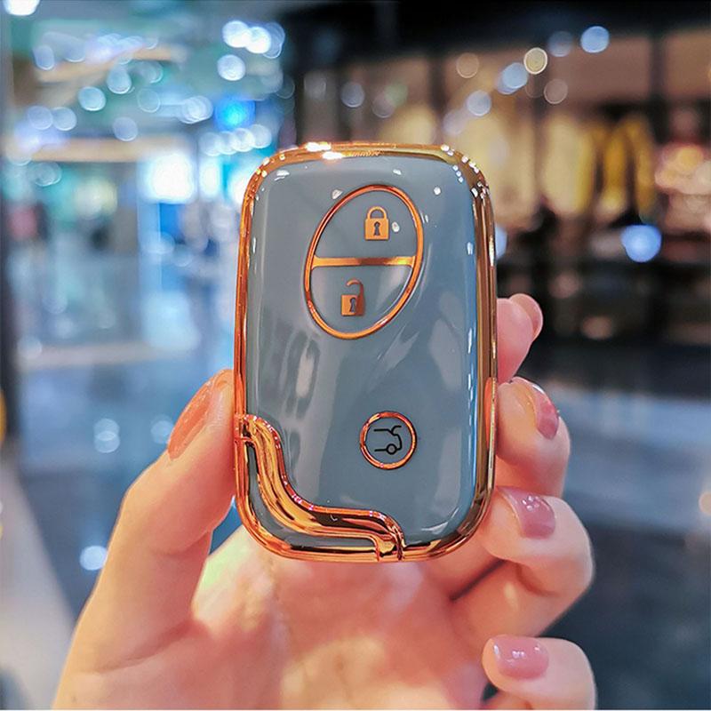 Soft TPU Car Remote Key Case Cover For Lexus CT200H GX400 GX460 IS250 IS300C RX270 ES240 ES350 LS460 GS300 450h 460h Accessories