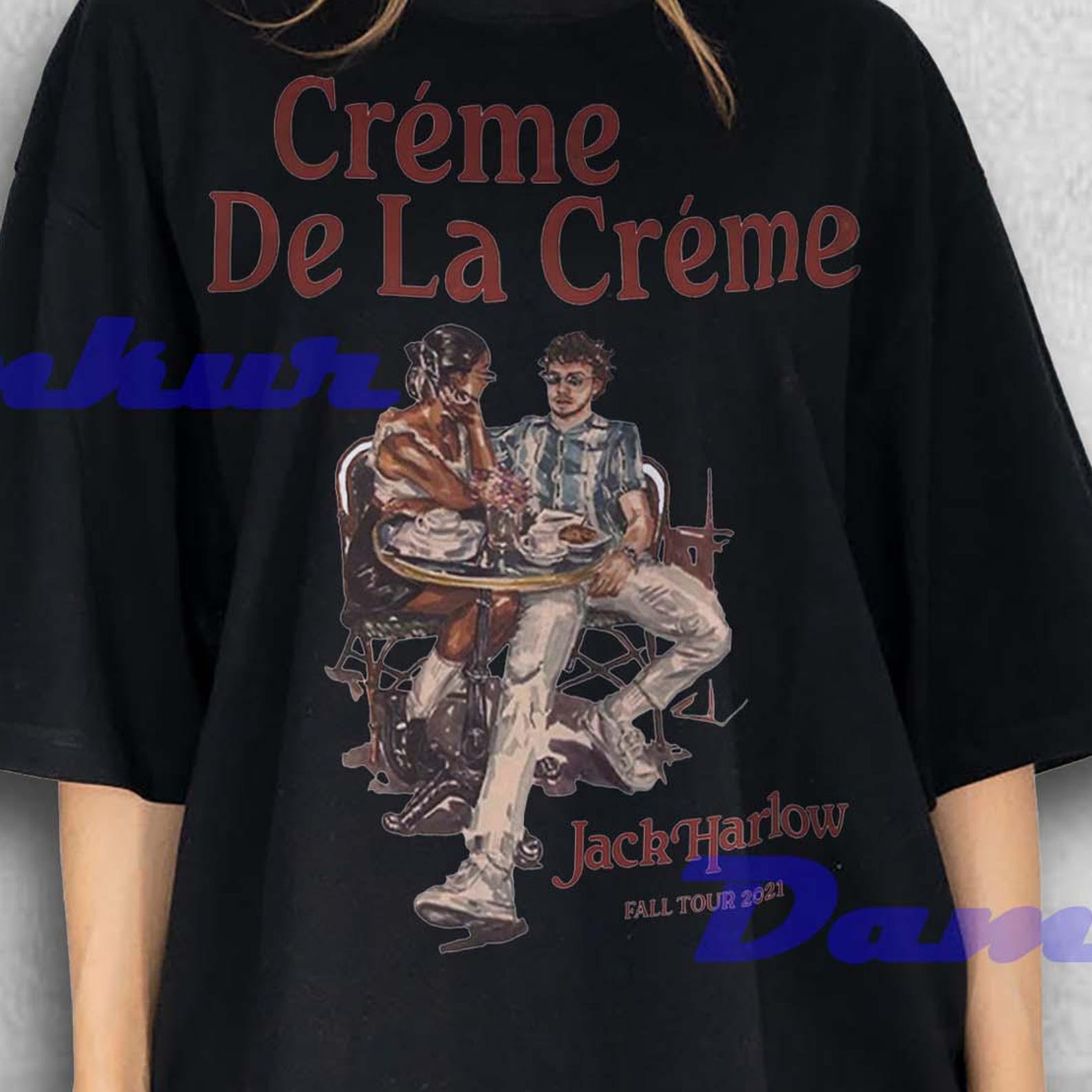 Jack Harlow Shirt, Jack Harlow De La Creme Tshirt, Jack Harlow industry baby Tees, Retro Jack Harlow shirt, Jack Harlow T-shirt Gift 3XL