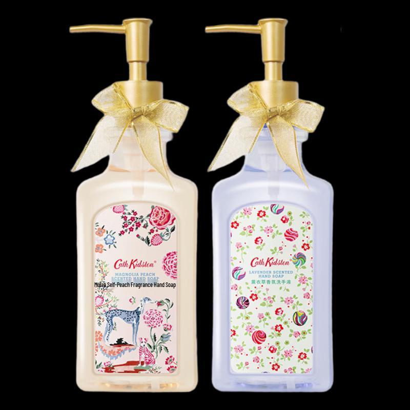 Cath Kidston Magnolia White Peach & Lavender Hand Wash Duo