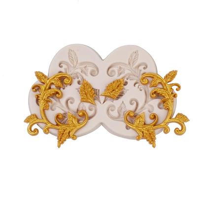 Relief Silicone Mold DIY Fondant Cake Border Decorating Mold Sugarcraf Chocolate Clay Gumpaste Mold Cupcake Baking Tool