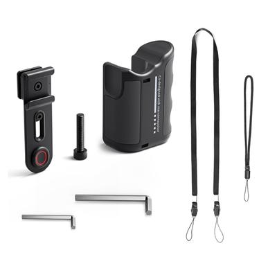 Plastic Action Camera Grip Handle Quick Release Adjustable Street Grip Vlog Holder Shutter Button for Action Camera