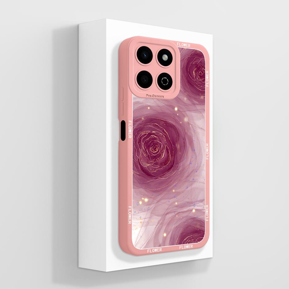Case For Honor X7 X7A X7C X7D Artistic Oil Painting Floral Soft Silicone Anti Drop Cover For HonorX7 X 7A X7C X7D Fundas Coque