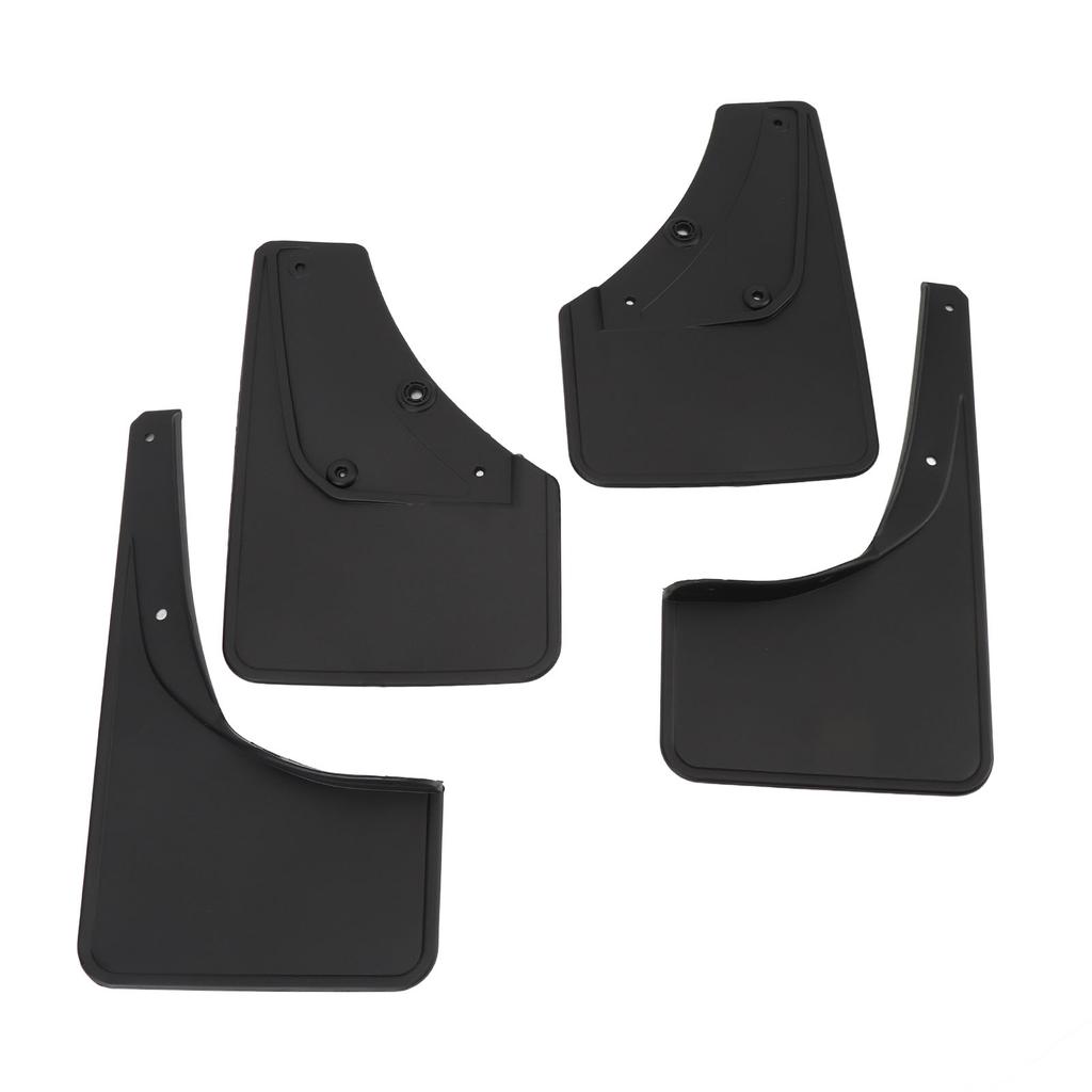 4 buc Apărători de noroi roți auto Față Spate Roată Protectoare Negru Protector anvelope vehicul Apărători de noroi pentru