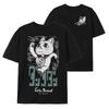 T-shirt unisexe Turbo Granny Dandadan, orné de dessins d'Okarun et Momo Ayase, idéal pour les amateurs d'anime.