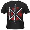 Dead Kennedys 'Distressed Logo' T-Shirt aus 100 % Baumwolle Herren Oberteil - NEU