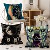 P-Pink F-Floyd Rock Band Kissenbezug Toon Geschenk Kissenbezug Schlafzimmer Zuhause Sofa Stuhl Sitz Dekoration Kissenbezug