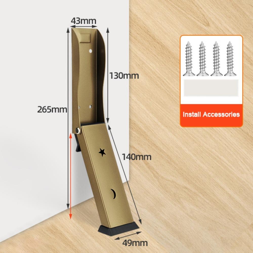 Anti-collision Metal Door Stopper Windproof Self Adhesive Door Stopper New Door Holder Home Office