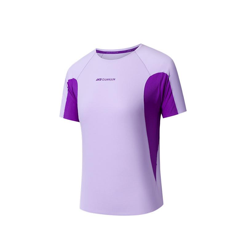 

Anta Champion Outdoor Series Простая Универсальная Сращенная Футболка С Круглым Вырезом Быстросохнущая Спортивная Футболка с Буквами Женские Топы 162530117-2 M