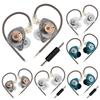 3.5 Mm Jack In Ear Metal Earphones Sport Wired Earbuds with Microphone In-Ear Headsets Wired Headphones Noise Cancelling Headset