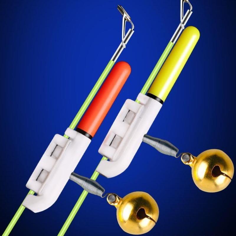 5Pcs Reusable Electronic Light Stick With Bell Led Fishing Alarms Set Accessories Fishing Electronic Rod Luminous Stick Light