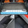Car Interior Pillar C Water Cup Holder Roller Shutter Cover Panel Trim For Porsche Cayman 718 981 982 2013-2023 981555423001E0