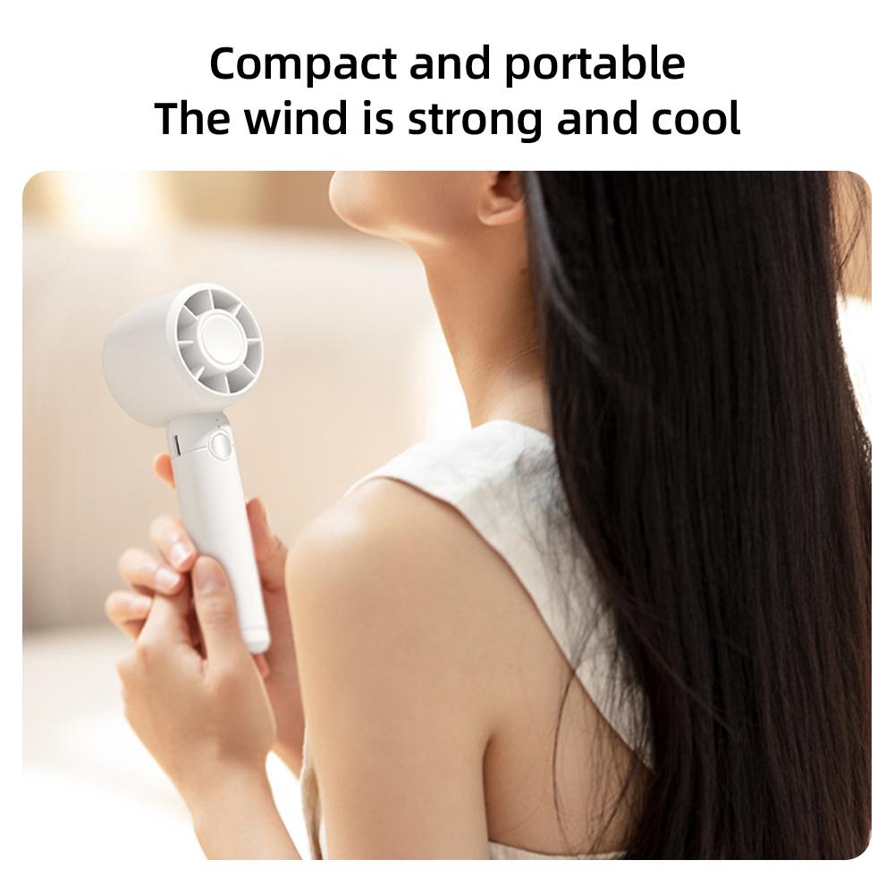 3 Speed 2025 Mini Cooling Fan Rechargeable Lightweight Personal Fan with Refrigeration Technology