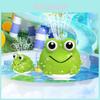 Electric Frog Water Sprayer Toy For Summer Bath And Pool Play