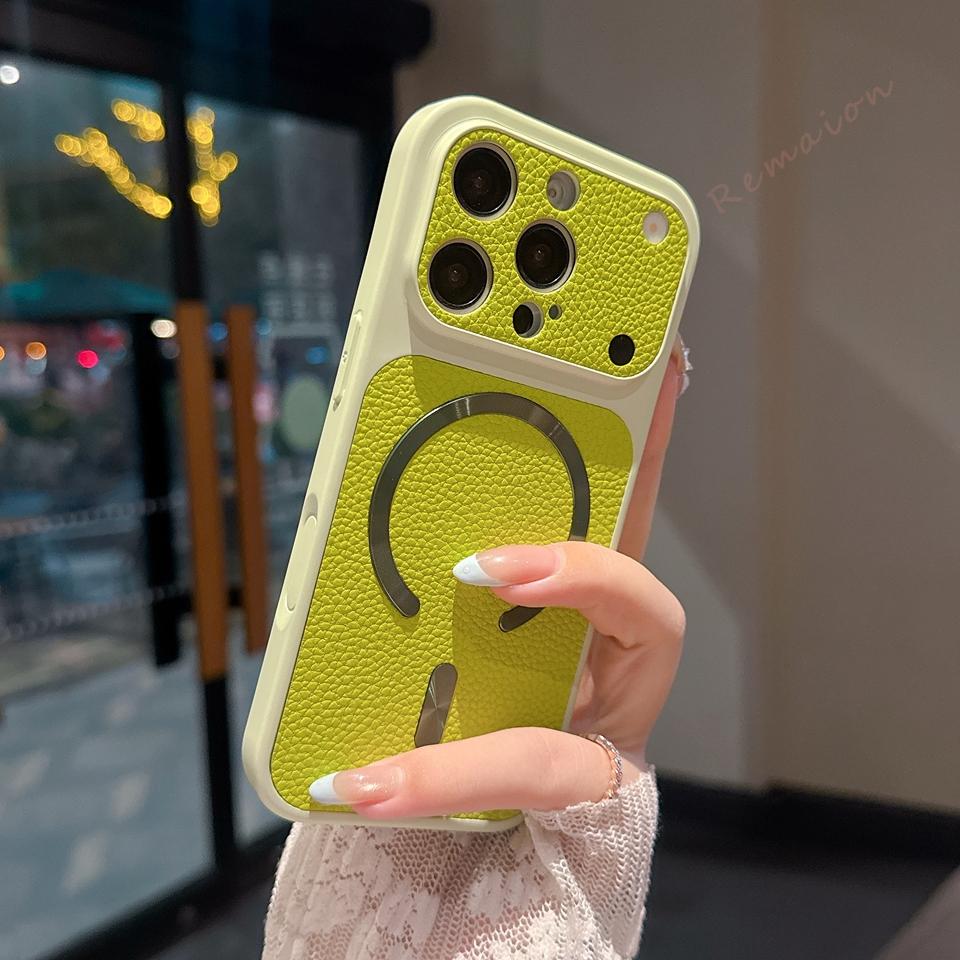 Pu Leather Magnetic Phone Case For For Iphone 17 11 12 13 14 1 16 17 Pro Max Plus Official Shockproof Protector Cover