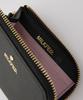 L Shaped Leather Wallet 103244054010 Black One Size