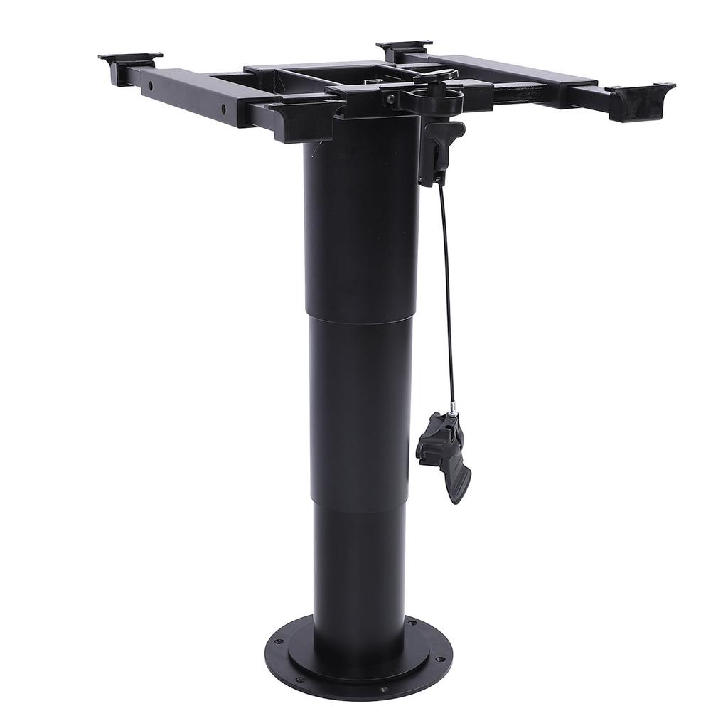 RV Table Pedestal Stand Base Remote Control Pneumatic Lifting 355mm To 730mm Adjustable Table