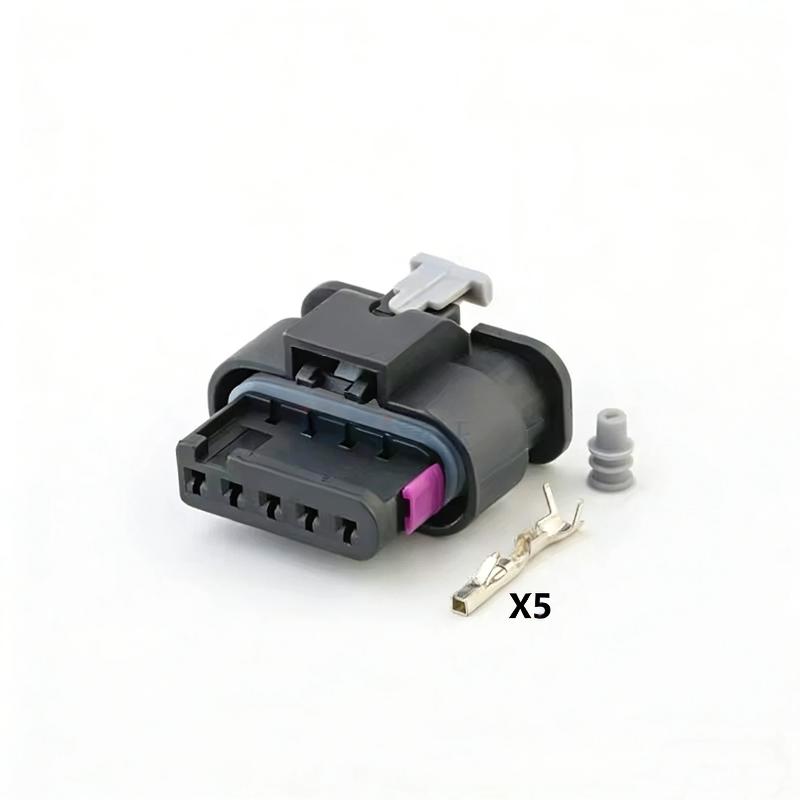 

1 Set Diy Accessories 5-Pin 1-2141521-1/1-1718806-1 Suitable For Air Flow Meter Plug Dj7052-1.2-11/21 A2