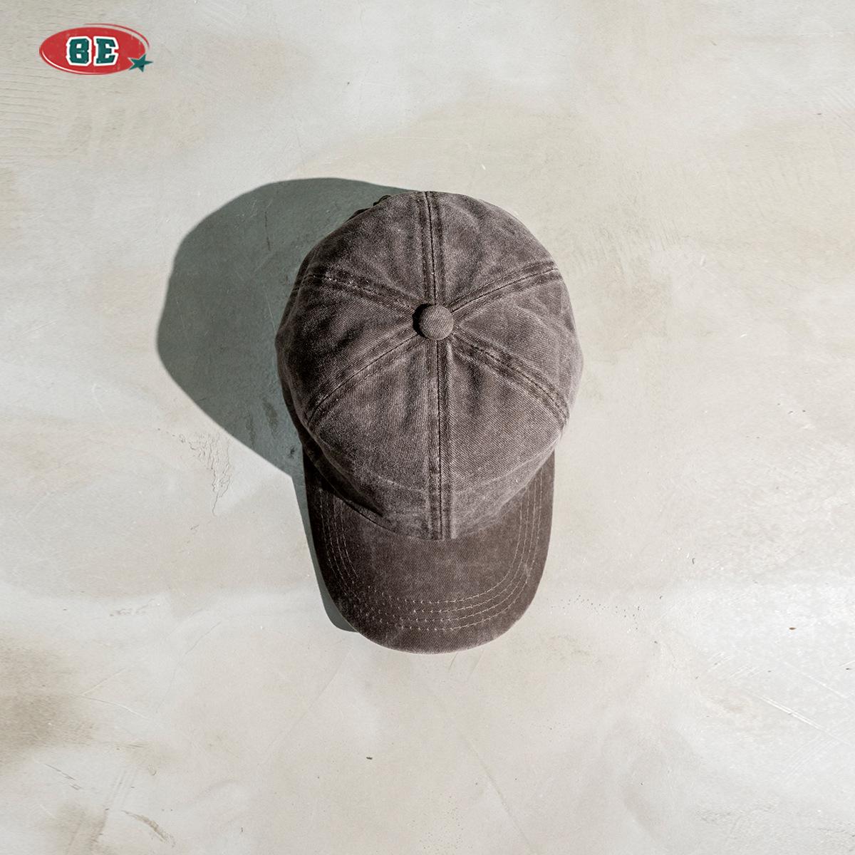 

BE Kidswear 2025 Весна/Лето Ретро Выстиранная Потертая Бейсболка Утка для Детей One Size