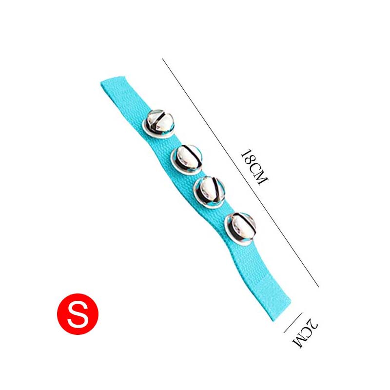 1 peça Sino de Pulso Colorido Brinquedo Instrumentos Musicais Iluminação Musical Lazer Entretenimento Adereços Adequado para Iniciantes TMZ