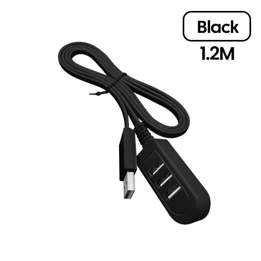 Portable Multi-function USB Hub Upgrade 2.0 3 In 1 USB Adapter 30/120cm USB Extender Cable