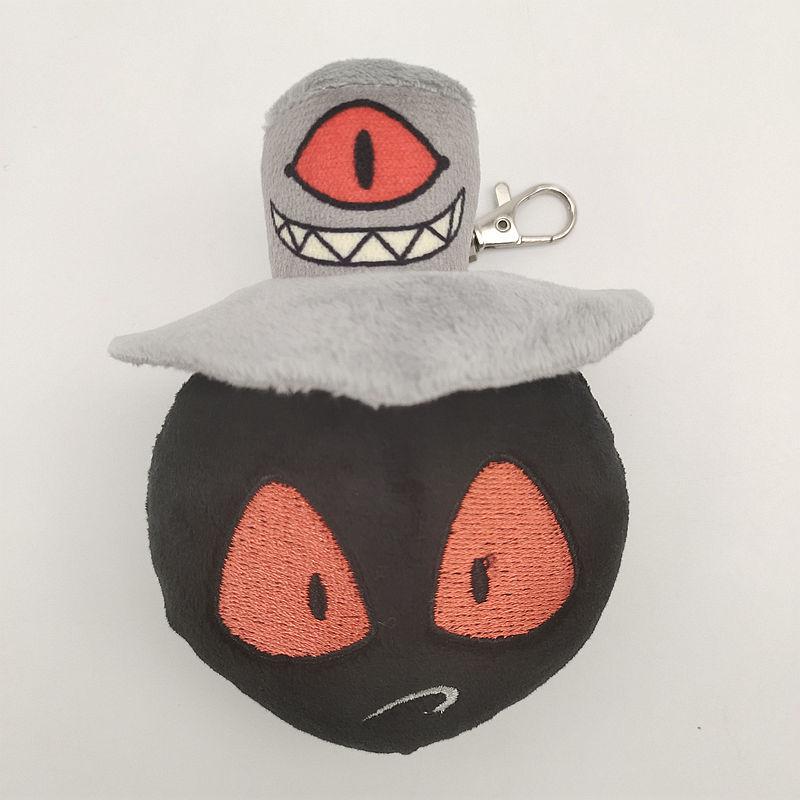 New Hazbin Hotel Evil Boss Clown Keychain Plush Toy
