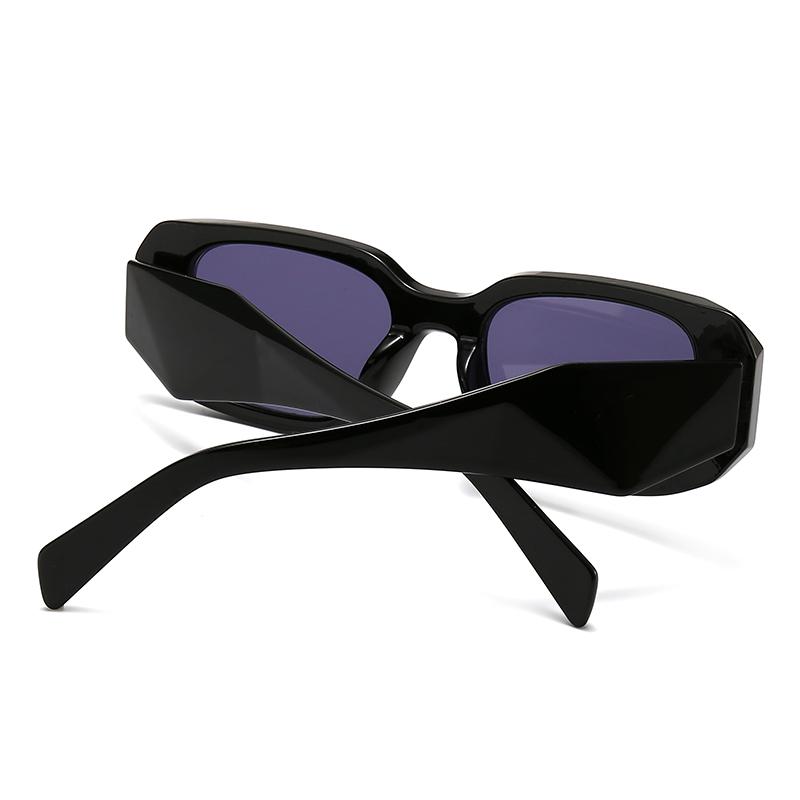 Cross-Border Export Latest Modern Retro Square Frame Narrow Sunglasses Ins Style Stt Photography Big-Name Sunglasses Pr17Ws