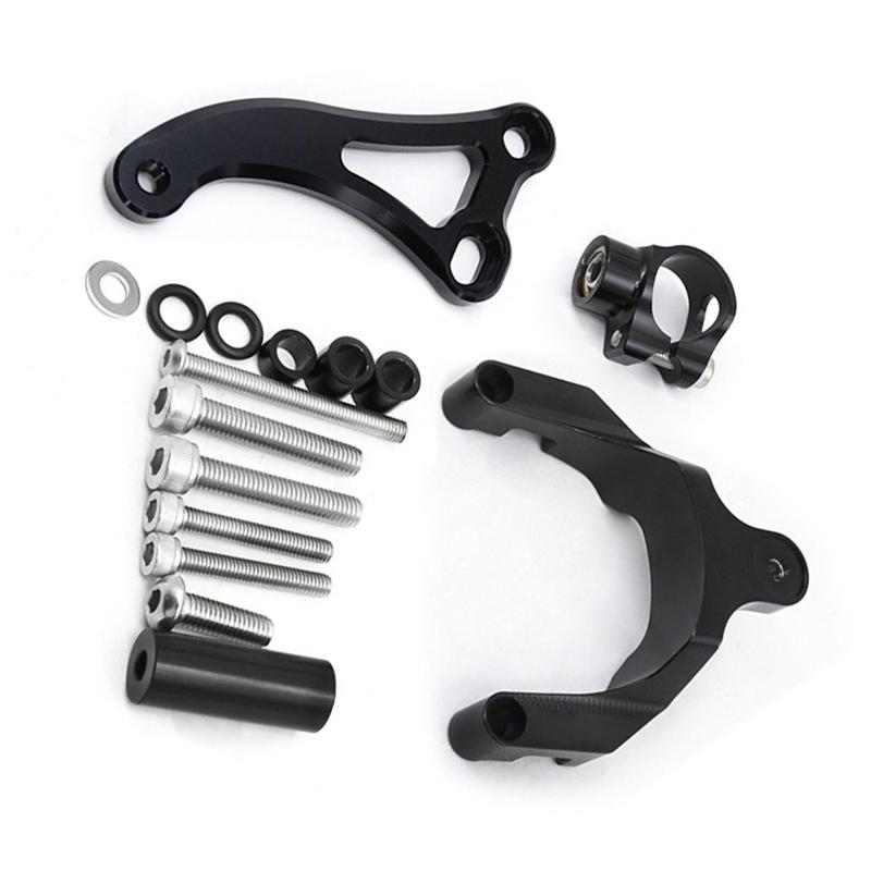 For GSXS750 GSX-S750 Damper Bracket Forgsxs750 GSX-S750 Steering Damper Stabilizer Support Motorcycle Accessories-A87Q