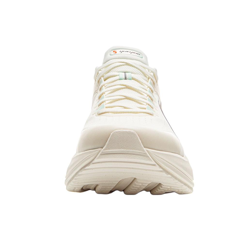 Li Ning Yueying 5 Cushioning Abrasion Resistant Height Increasing Low Top Running Shoes Men's Ivory ARHV015-9