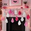 Girly Halloween Room Decor Ghost Hanging Decor, Pastel Pink White Soft Party Fabric Ornaments, Cute Spooky Home Background