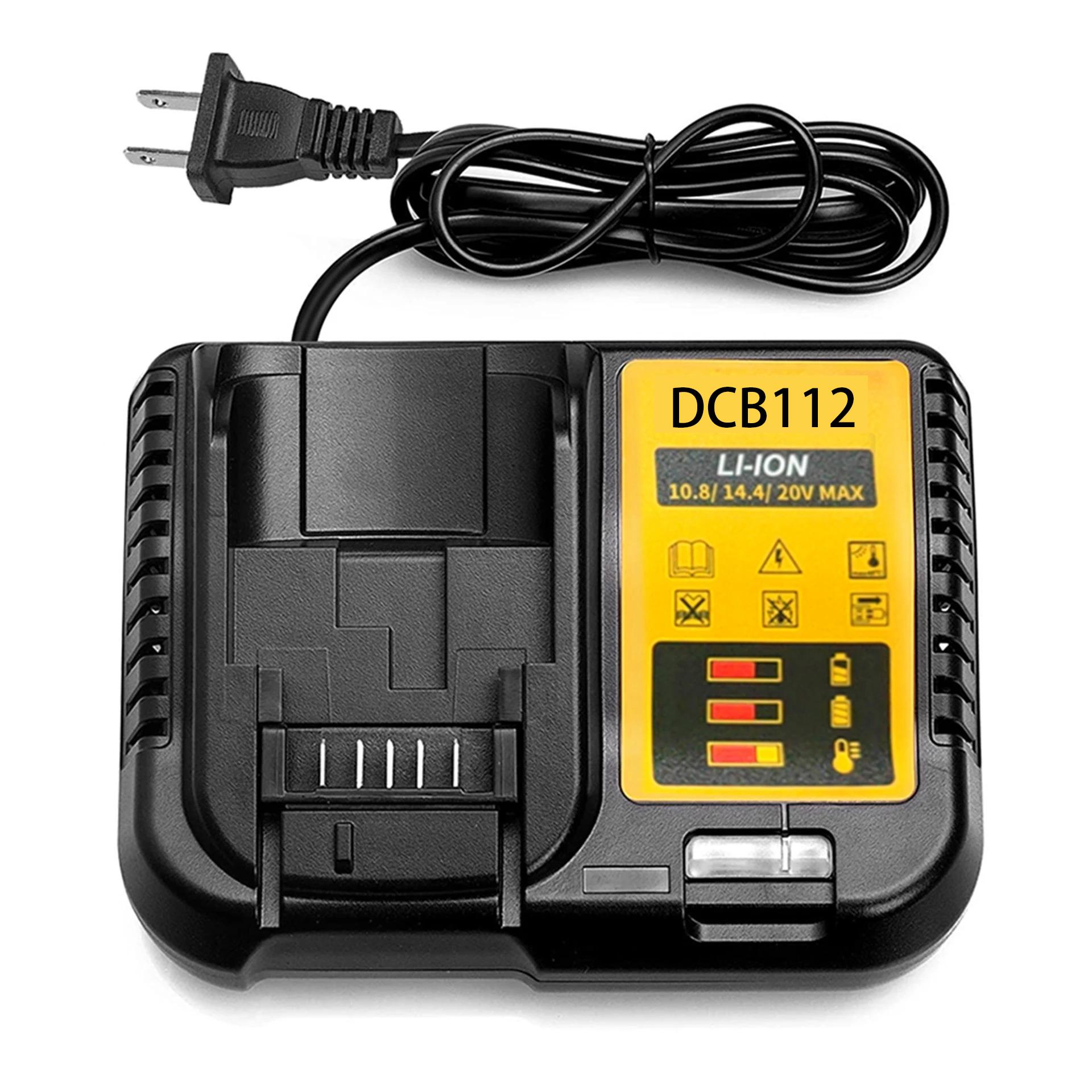

Lithium Battery Charger With LED Display For DeWalt Original Tool Battery 10.8V 14.4V 20V Battery Charger AU