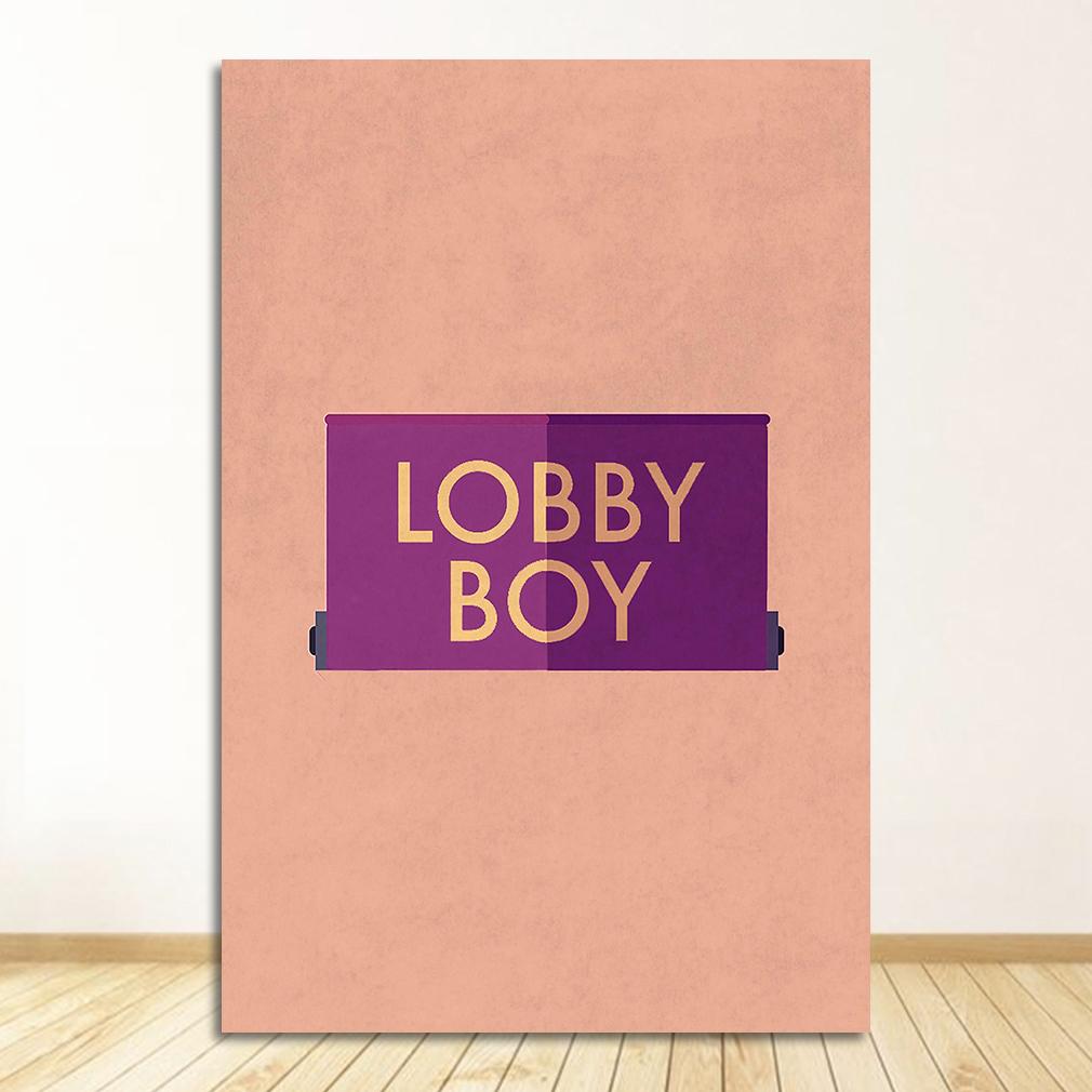 Grand Budapest Hotel Vintage Classic Movie HD Print Poster Modulares Bild Leinwand Schlafzimmer Wohnkultur Nordische Wandkunst Malerei