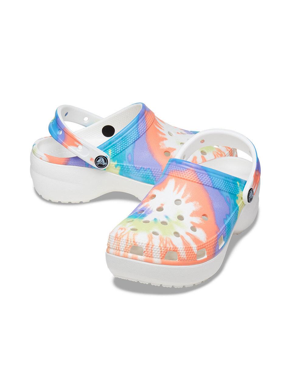 

Crocs женские классические кроссовки на платформе Tie Dye Graphc Lgw Oxm 22Swcl207151 OXYGENMULTI Z4KT/220
