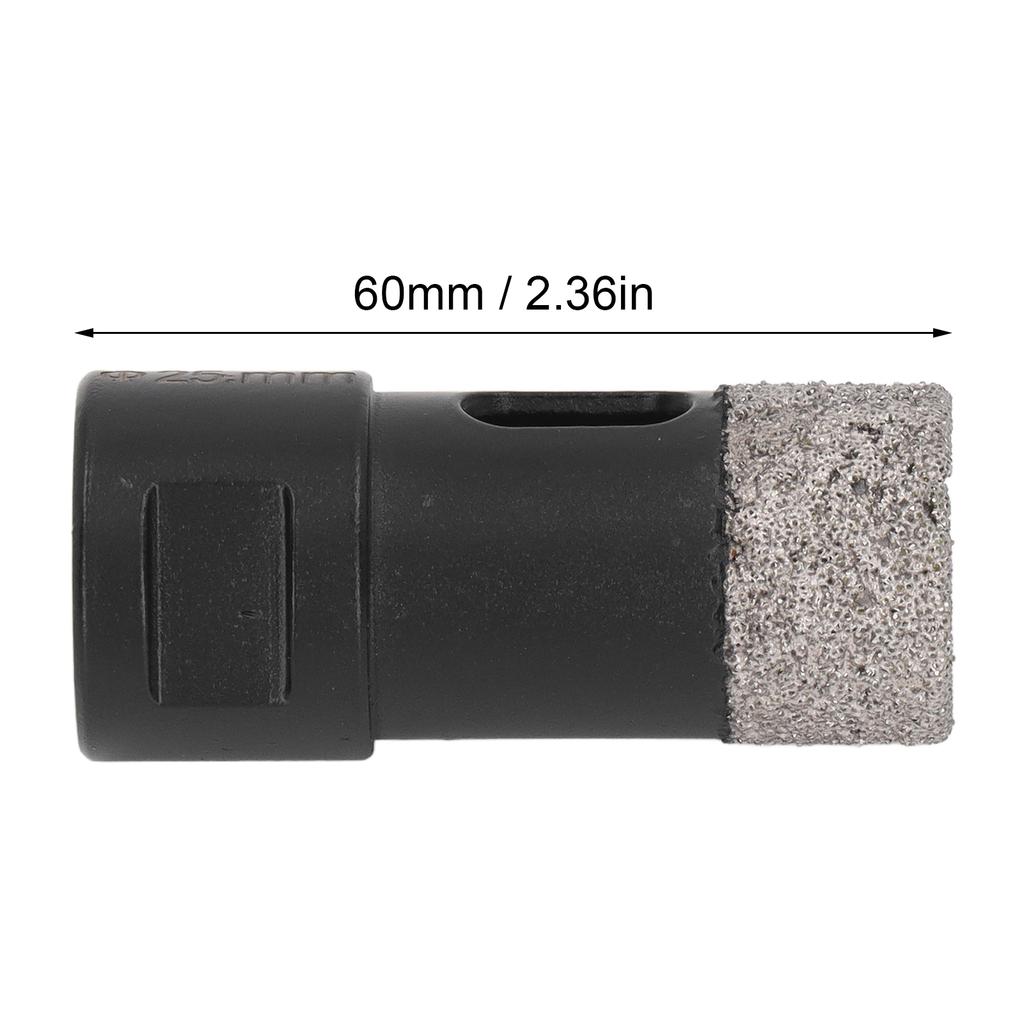   Dry Wet     Hole Saw Bit Robust Fast Stable Vacuum Brazing     Drill Bit