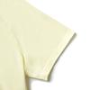 Li Ning Fitness Series Round Neck Sports T-Shirt Solid Color Short Sleeve Women Tops Pale-Goose-Yellow ATSV130-2