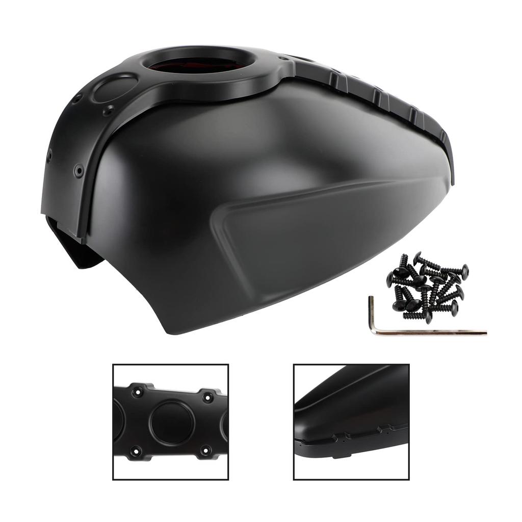 Artudatech Rebel 250 Tank Gas Tank Protective Cover for Honda Rebel Gas Tank Protective Cap Fairing Fuel Tank Cover Protector Cover, 250/Rebel